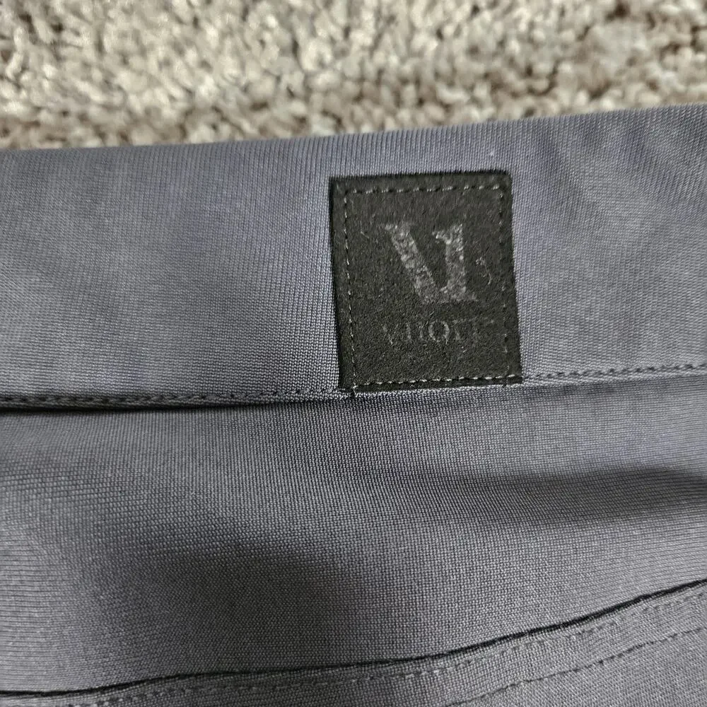 Vuori Meta Pants Men's 34X31 Gray Tapered Chino Modern Minimalist Stretch V430